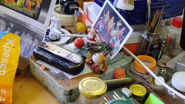 Как делают шкатулки? Экскурсия в Федоскино на фабрику смотреть онлайн