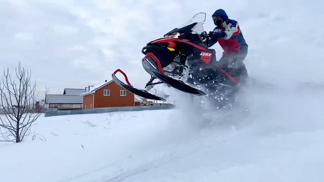 snowmobile jump on brp ranger 59 600 ace 2021 смотреть онлайн