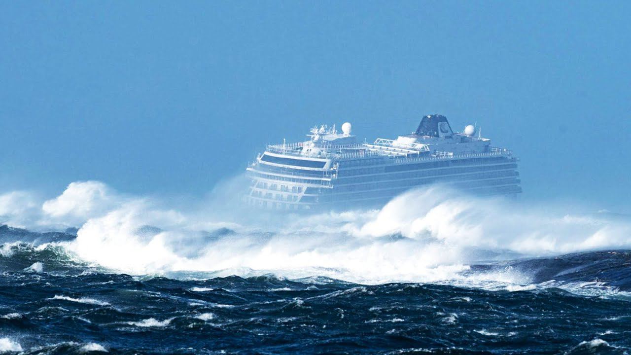 Морские технологии, которые спасают суда от качки и шторма! смотреть онлайн