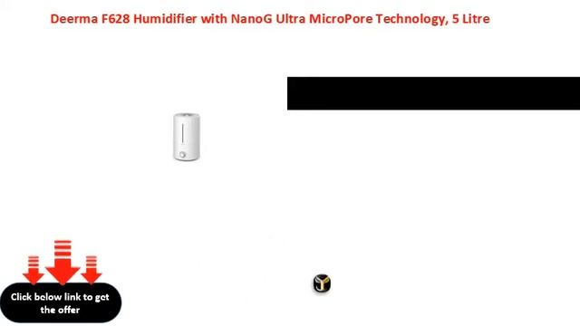 Deerma F628 Humidifier with NanoG Ultra MicroPore Technology, 5 Litre смотреть онлайн