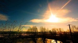Beautiful Sunset Sky Video Background Clouds Moving Timelapse Music HD 1080p60