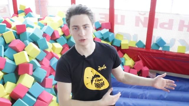 Надувная подушка Буфер в поролоновую яму