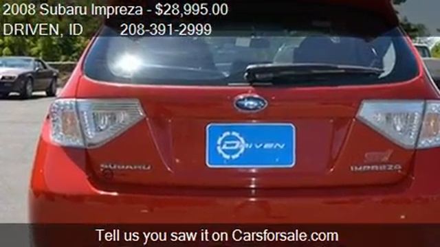 2008 Subaru Impreza WRX STI 5-door - for sale in Boise, ID 8 смотреть онлайн