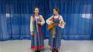 Мухаметдинова София, Набиуллина Амалия, 12 лет, г. Салават, "Дуэт", (народный вокал).