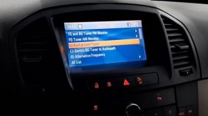 Opel Insignia Hidden menu activation /Vauxhall Enter diagnostic mode
