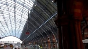 London St Pancras station walk, HARRY POTTER station to Hogwarts