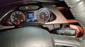 Как посмотреть расход на Ауди? Audi A4 B8