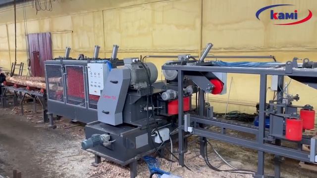 Фрезерно-брусующий станок KRAFTER Canter 750. Тестирование лесопильного оборудования Крафтер