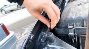 Утепление моторного отсека Ланос   Всего 3 минуты и 300 рублей.