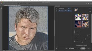 Novedades Photoshop 2021. # 2. Neural Filters: Transferencia de Estilo. Aplicación. liclonny