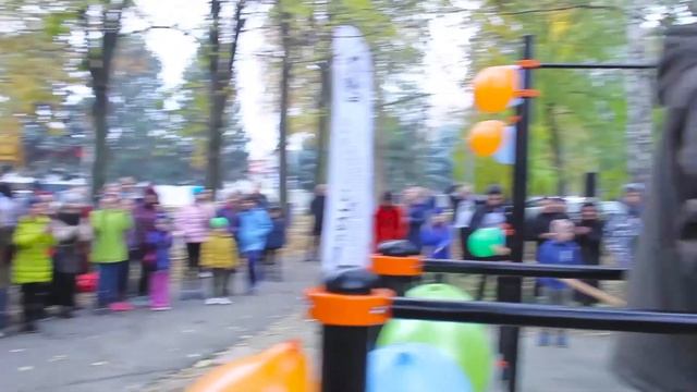 Открытие воркаут площадки в ст.Воронежской??? смотреть онлайн