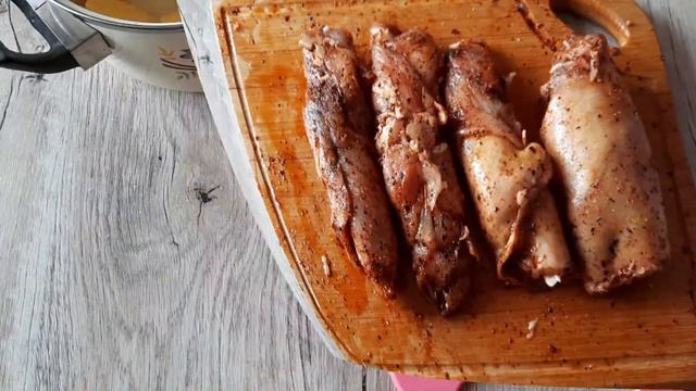 Легкая закуска из курицы. A light meal of chicken смотреть онлайн