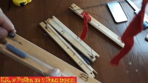 Самодельные жерлицы из СССР, для зимней рыбалки.  Интересные, самодельные, советские жерлицы.