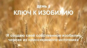 2 ДЕНЬ МАРАФОН ИЗОБИЛИЯ || 21 день изобилия || Дипак Чопра День 2