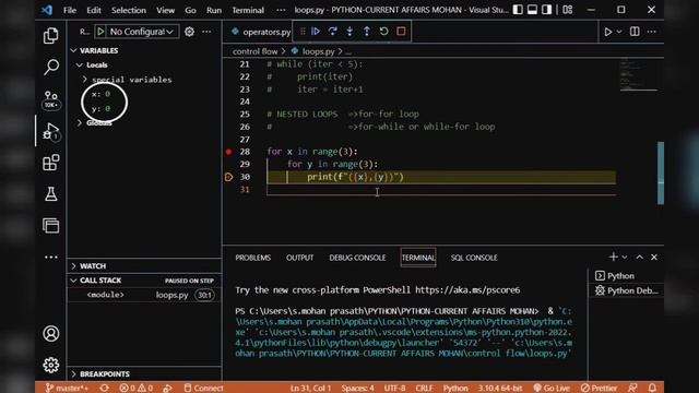 Nested Loops in Python | Legendmp | Current Affairs Mohan смотреть онлайн