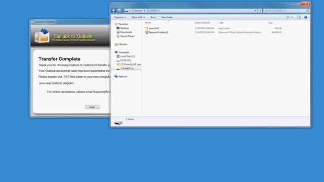 How to transfer Outlook to Outlook on your new computer смотреть онлайн