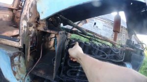 Оживление Т-40. ч.3. Чистка масляного Фильтра.