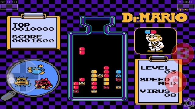 NES Dr. Mario - восьмибитные игры смотреть онлайн