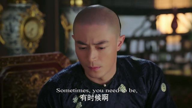 懦弱皇上無力保護如懿，忍痛決定把她打入冷宮，徹夜輾轉難眠 ep19 4