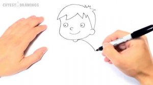 How to draw a Child or Boy Step by Step | Boy Child Drawing Lesson