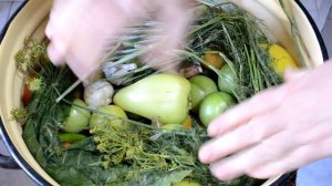 РЕЦЕПТ КВАШЕНЫХ ЗЕЛЕНЫХ ПОМИДОР. НА ВКУС КАК БОЧКОВЫЕ. КАК ЗАКВАСИТЬ ПОМИДОРЫ НА ЗИМУ.