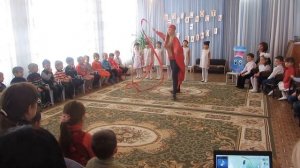 танец спичек и огня в детском саду