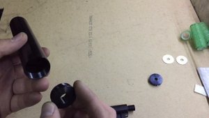 Сборка комплекта пробки и модера на crosman 1377