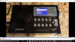 Sangean WFR-28 FM WiFi Intetnet Radio receiver