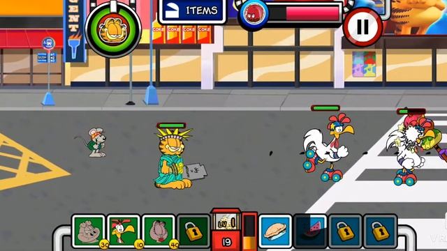 Fun Game for Kids Garfield Defense | Cayden Jacob смотреть онлайн