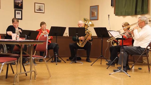 Sons of Norway Christmas 2015 Social | Brass Quintet Performance смотреть онлайн