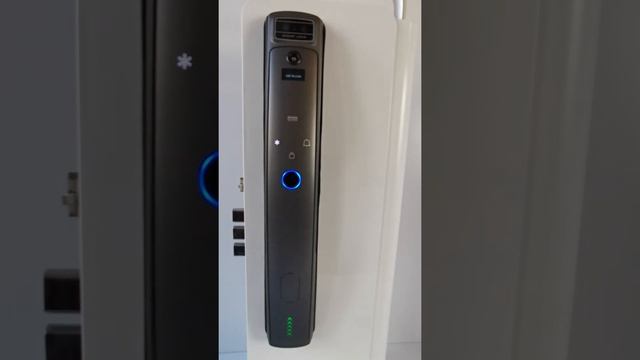 Электронный дверной замок с распознаванием лица face ID и удаленным доступом USmart Go смотреть онлайн