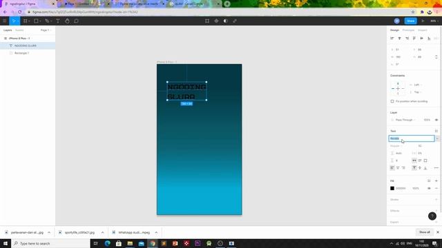 figma dasar P2 text tool & margin смотреть онлайн