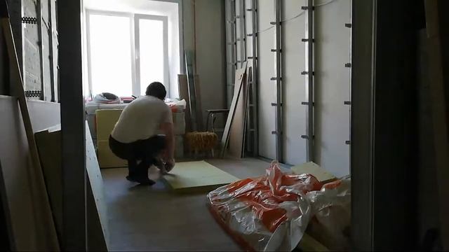 Студия звукозаписи своими руками. Домашняя студия Ютубера. Первый слой звукоизоляции.
