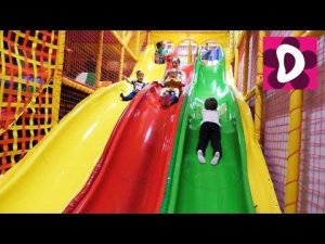 ✿ Indoor Playground Family Fun for Kids Indoor Play Area Playroom with Balls Диана ИГРАЕТ в ИГРОВОЙ