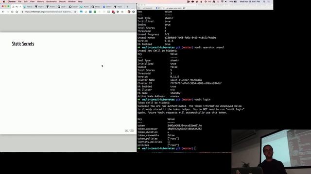 Live Meetup - Running HashiCorp Vault on Kubernetes смотреть онлайн