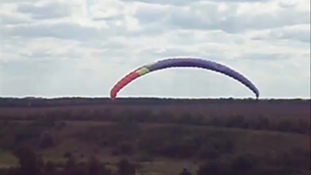 Учебные полёты на параплане