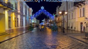 Гродно под новый год  NEW YEAR IN GRODNO (4К)?