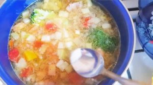 Самый вкусный и быстрый суп из замороженных овощей