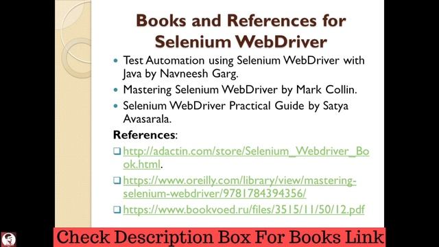 Best Books For Learning Selenium in Tamil