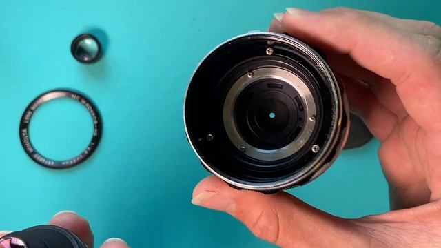 Разборка объектива MINOLTA W.Rokkor-HG 35mm f/2.8 смотреть онлайн