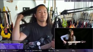 Herman Li (Dragon Force) Reacts Through the Fire and Flames Cover by Tina S