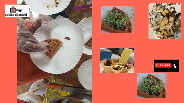 Live Snack Items for functions and Parties| Waffle| Cone Pizza |Waffer |Cheese roll смотреть онлайн