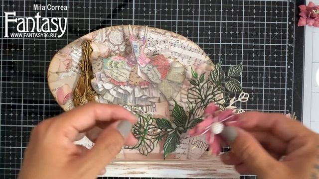 Altered the brush holder Tutorial / Мастер-класс / Скрапбукинг / #dies_Fantasy смотреть онлайн