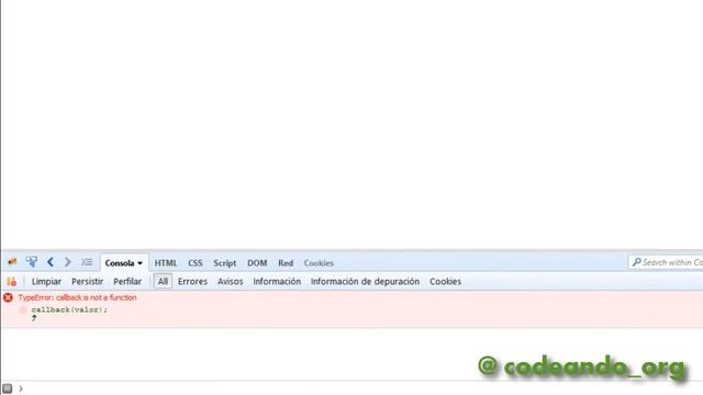 Curso Javascript - Funciones callback