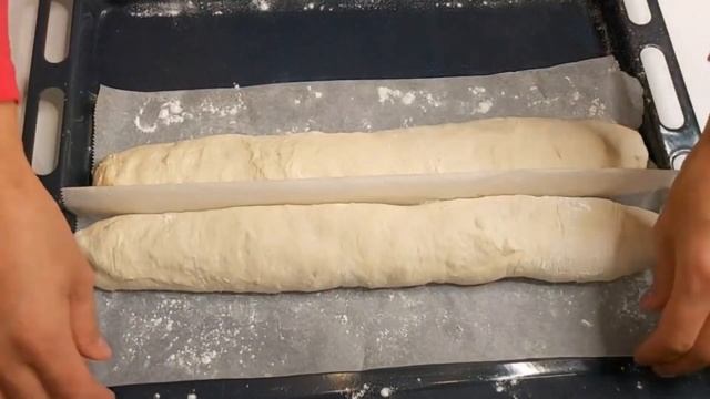 ФРАНЦУЗСКИЙ БАГЕТ в Домашних условиях | простой рецепт теста | French Baguette | смотреть онлайн