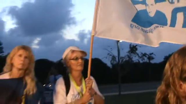 הליכה לקיסריה למען גלעד שליט עם מגן דהרי -11.6.2011 смотреть онлайн