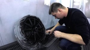 Larex Graphite - жидкая резина в баллончике - как покрасить самому?