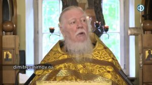 Протоиерей Димитрий Смирнов. Проповедь о вере, немощи нашей и о сути христианства