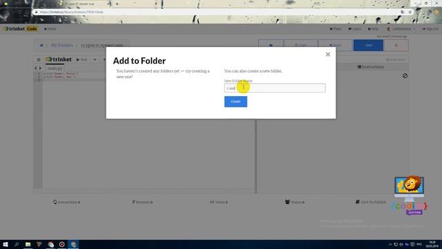 Python Урок 1.2   сохраняем проекты - видео-уроки для детей
