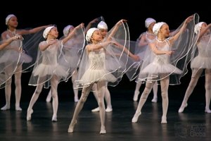 «Белый снег» ,ансамбль «После уроков». "White Snow", ensemble "After the lessons".